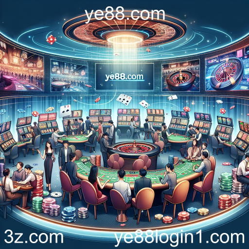 Experiência Imersiva com Jogos Ao Vivo no ye88.com